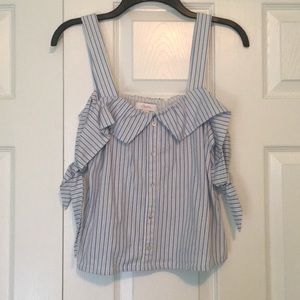 Darling candies stripe crop top!